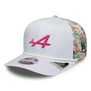 Jockey Fórmula 1 Alpine Team Miami 9Seventy Blanco Rosa New Era
