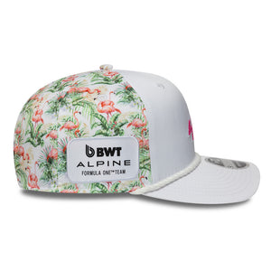 Jockey Fórmula 1 Alpine Team Miami 9Seventy Blanco Rosa New Era