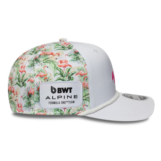 Jockey Fórmula 1 Alpine Team Miami 9Seventy Blanco Rosa New Era