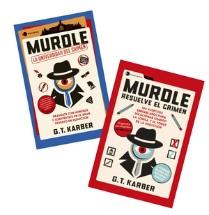 Combo Libros Murdle Misterio Y Deducción