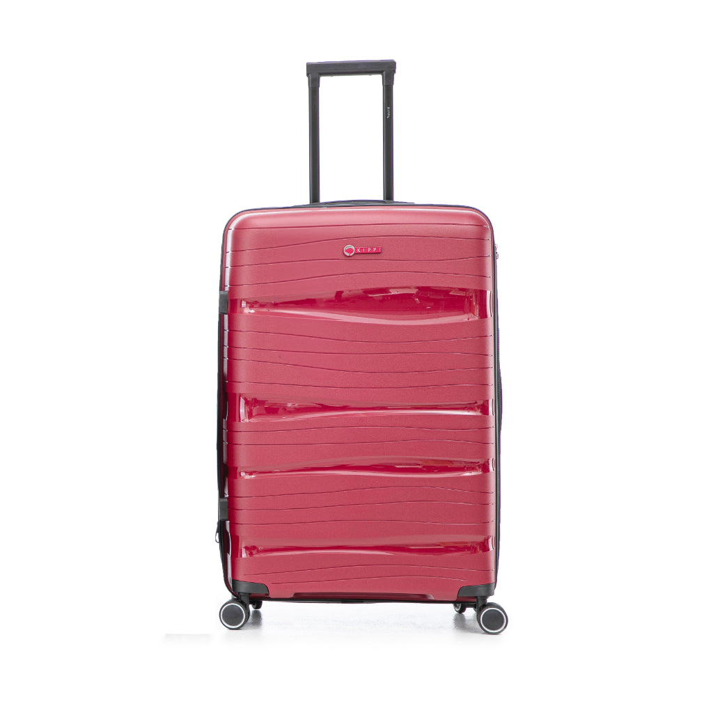 Pack 2 Maletas Kippi Roja Grande Zealand (Maleta Cabina + L)