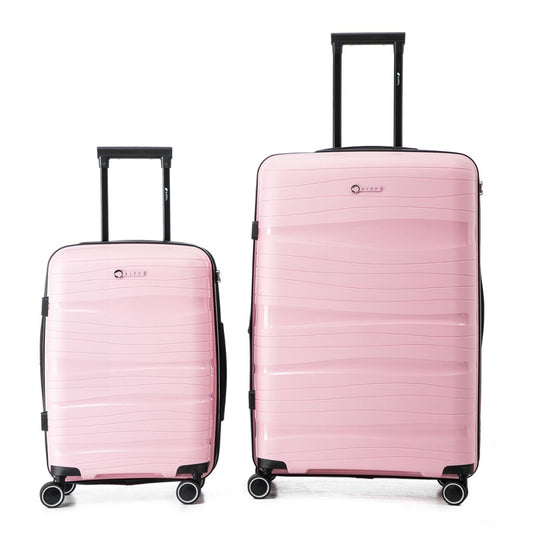 Pack 2 Maletas Kippi Wavy Pink (Cabina + L)