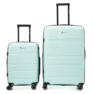 Pack 2 Maletas Kippi Wavy Menta (Cabina + L)