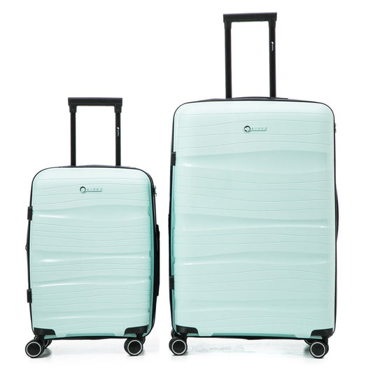 Pack 2 Maletas Kippi Wavy Menta (Cabina + L)