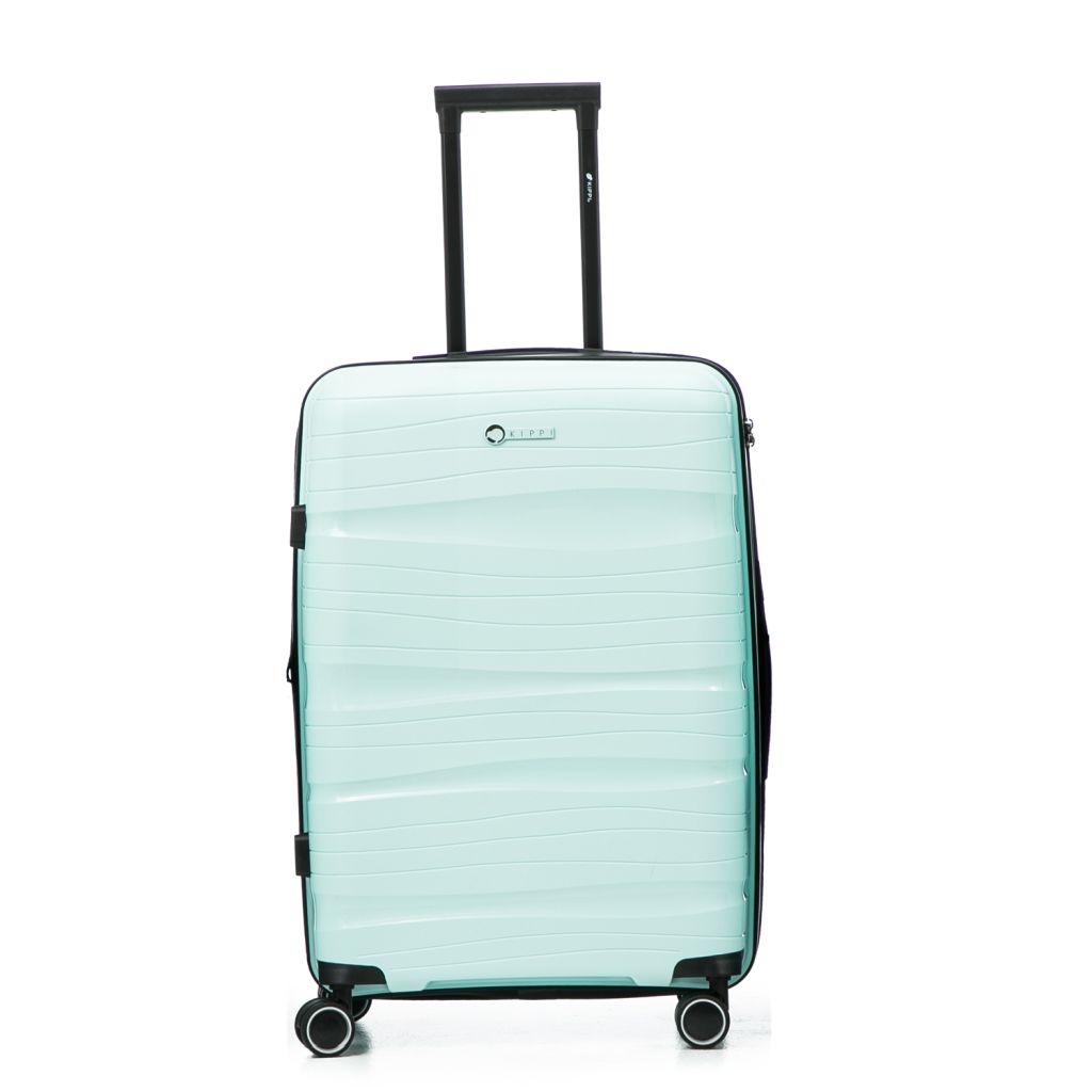 Maleta Kippi (L) Rígida Ultra Resistente y Expandible Wavy Menta