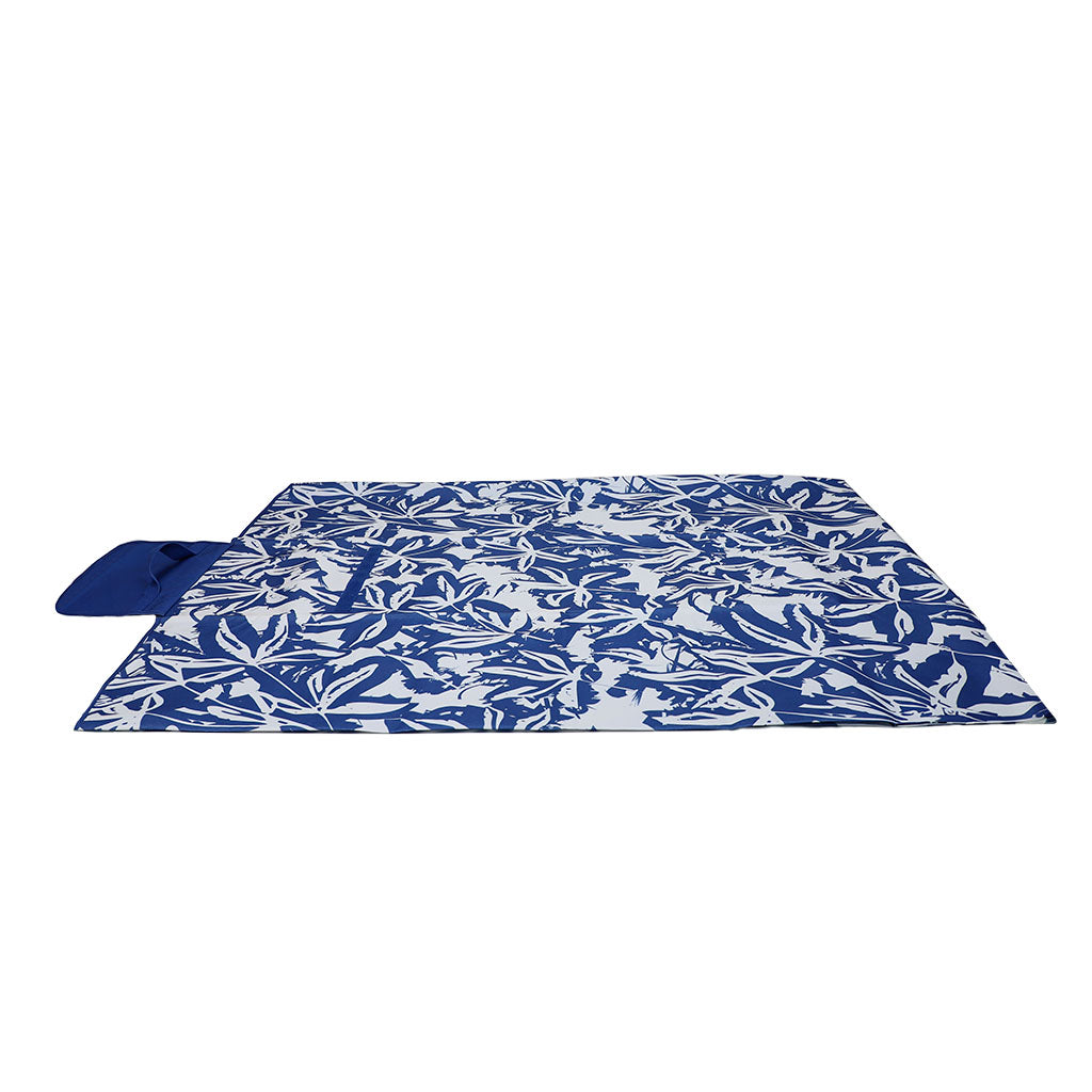 Manta De Picnic y Playa  Hojas Azules