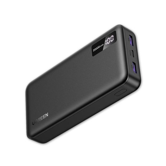 Bateria Portatil 20.000mAh PD 20W 1USB-C+1USB-A UGREEN PB312