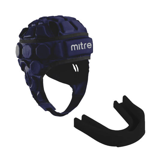 Combo Casco Rugby Premier + Protector Bucal Junior Mitre