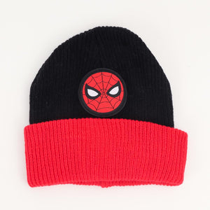Combo Lluvia Niño: Poncho Impermeable Pro Outdoor + Gorro Spider-Man Marvel