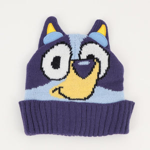 Combo Bluey: Impermeable Infantil Naranjo Bingo + Gorro Toddler con Orejas
