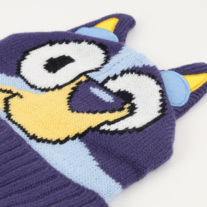 Combo Bluey: Impermeable Infantil Naranjo Bingo + Gorro Toddler con Orejas