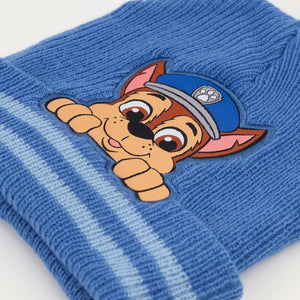 Combo Chase Paw Patrol: Chaqueta Impermeable Niño Azul + Gorro Toddler