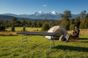 Mesa Plegable 180m Negro