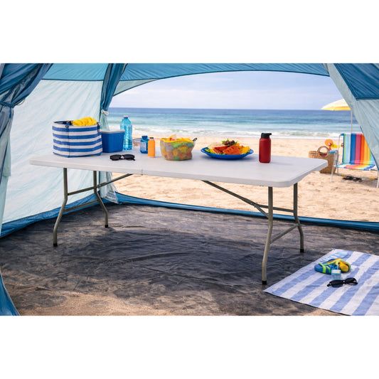 Mesa Plegable 180m Blanca