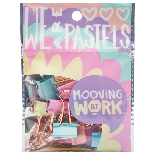 Maw Pastel - Clips Apretadores 19Mm (12U)