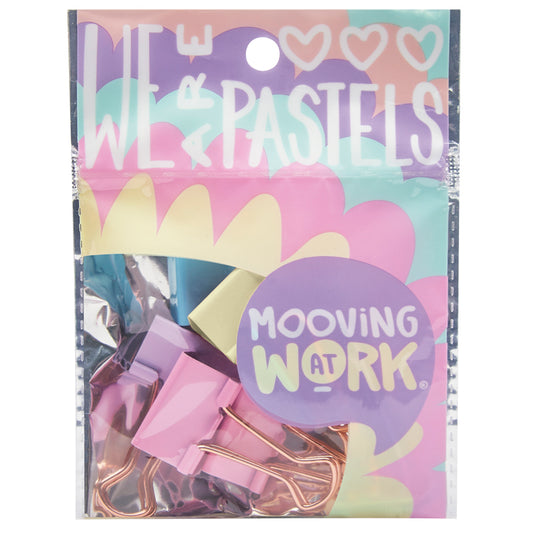 Maw Pastel - Clips Apretadores 25Mm (6U)