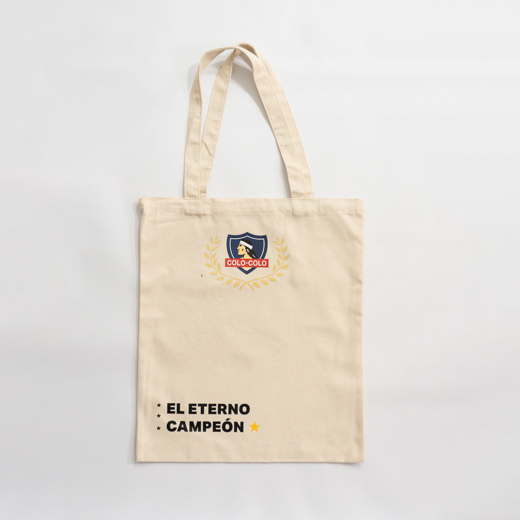 Bolsa de Género Colo Colo Blanco Escudo Color