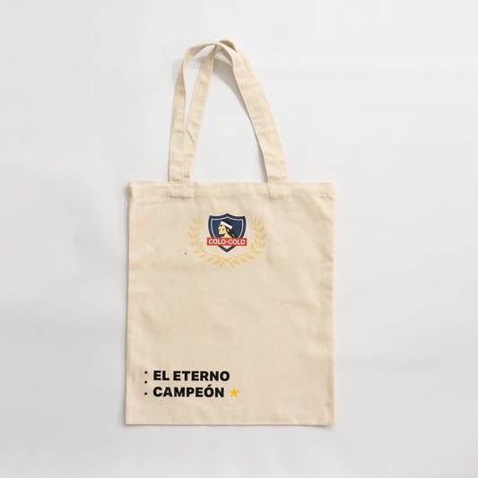 Bolsa de Género Colo Colo Blanco Escudo Color