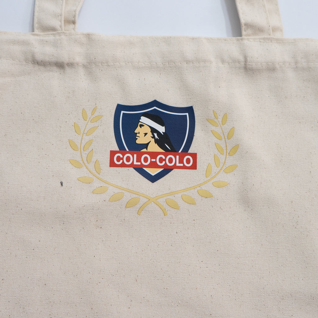 Bolsa de Género Colo Colo Blanco Escudo Color