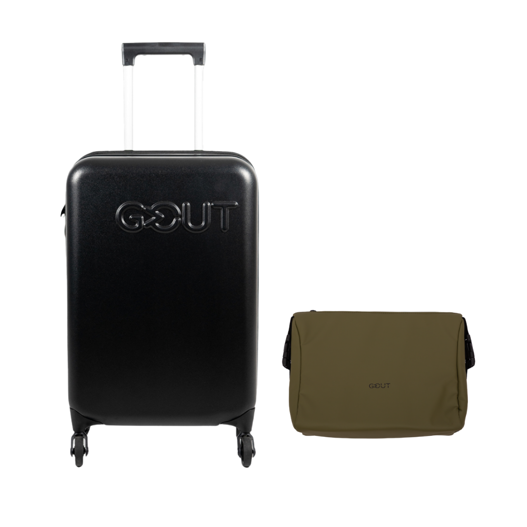 Combo Viajes: Maleta + Neceser