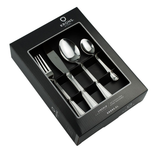 Set Cubiertos 24 Piezas Lincoln