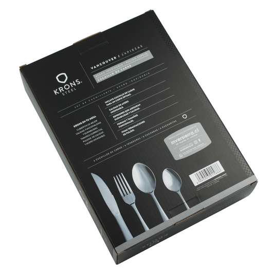 Set Cubiertos 24 Piezas Carne Vancouver