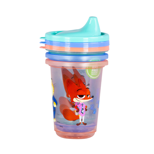 Set 3 Vasos Reusables Zootopia