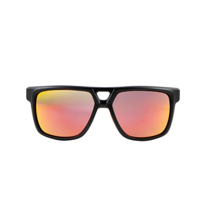 Lente De Sol Chaleco Storm Black Matte Rojo