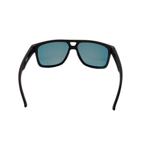 Lente De Sol Chaleco Storm Black Matte Rojo