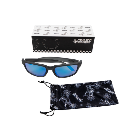 Lente De Sol Chaleco Shake Down Matte Grey Blue