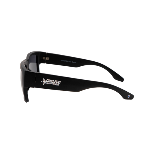 Lente De Sol Chaleco Dakar Black Matte Morado
