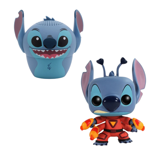 Combo Stitch Funko + Parlante Bitty Boomers