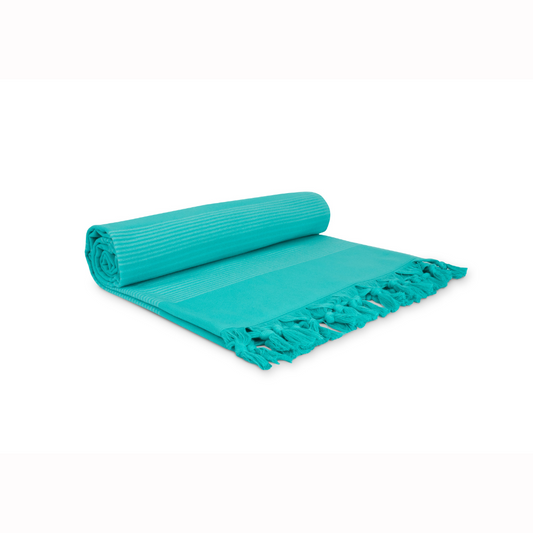Toalla Playa Turca 80x160Cm Turquesa