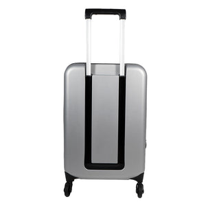 Combo Maleta Cabina Expandible-Plegable Ultra Compacta Gris Claro y Mochila Viaje Viral Limited Edition 36L Ripstop Grey Impermeable y Expandible