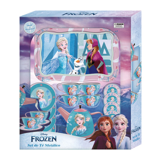 Set De Te Metalico 15 Pcs Frozen Disney