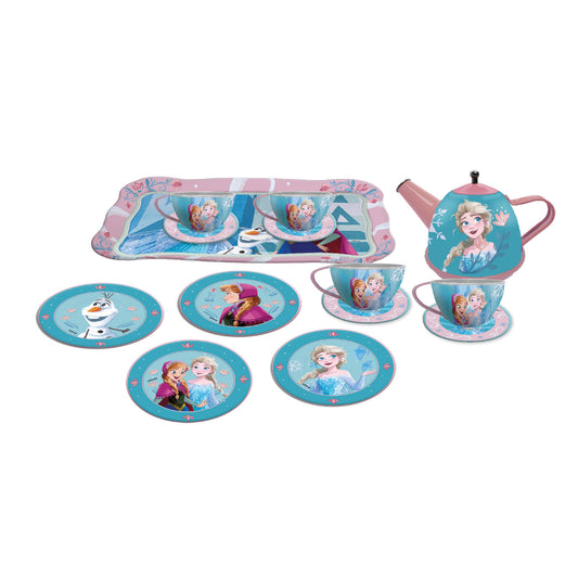 Set De Te Metalico 15 Pcs Frozen Disney