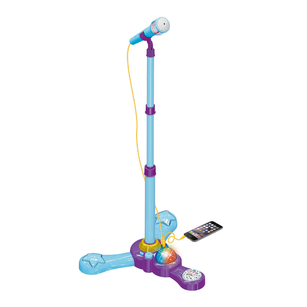 Microfono Con Pedestal Frozen Disney