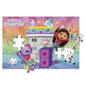 Puzzle 35 Piezas 2 En 1 Para Colorear
