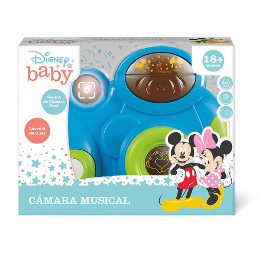 Camara Musical Con Luz Disney Baby