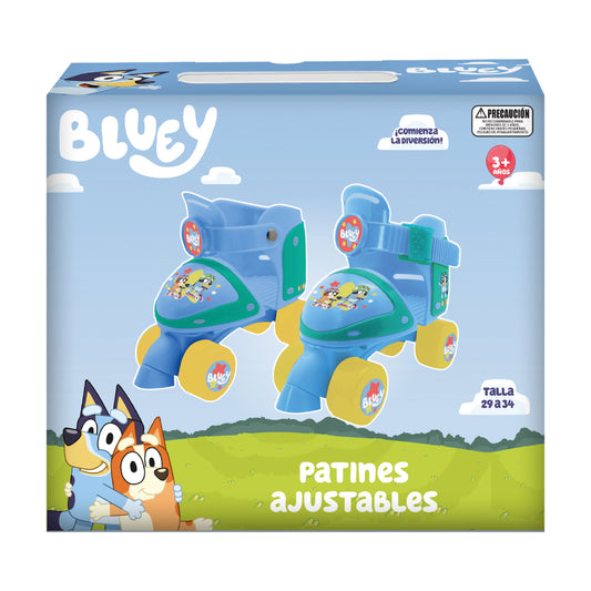 Patin  Ajustables Talla 29 A 34 Bluey