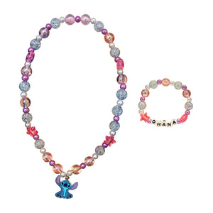 Set De Orejas Con Joyas Stitch