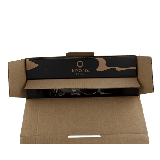 Set Cubiertos 24 Pzas Copper