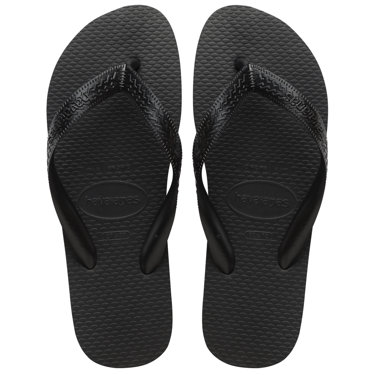 Sandalia Hombre Color Havaiana Negro