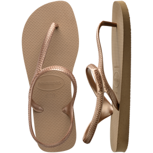 SANDALIA MUJER FLASH URBAN HAVAIANA DORADO