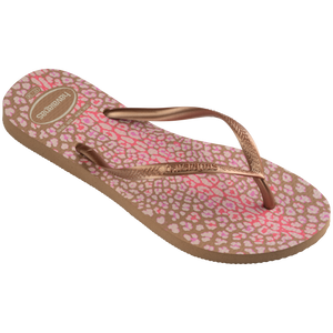 Sandalia Mujer Slim Animal Havaiana Rosa