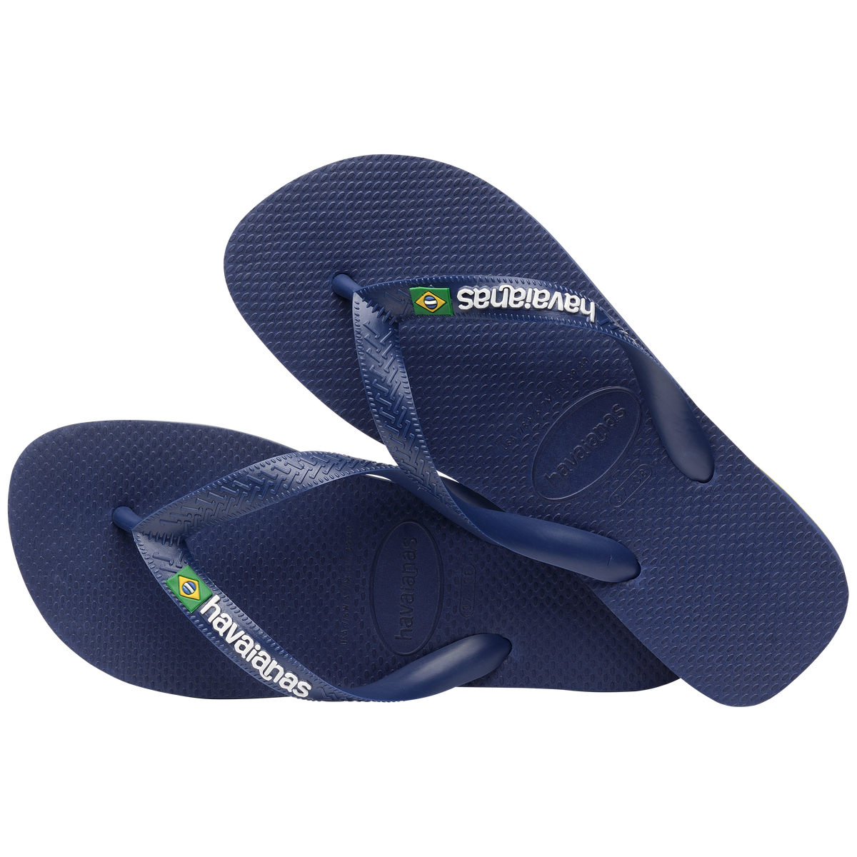 Sandalia Hombre Brasil Havaiana Azul Marino