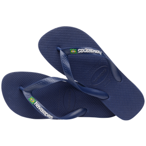 Sandalia Hombre Brasil Havaiana Azul Marino