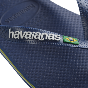 Sandalia Hombre Brasil Havaiana Azul Marino