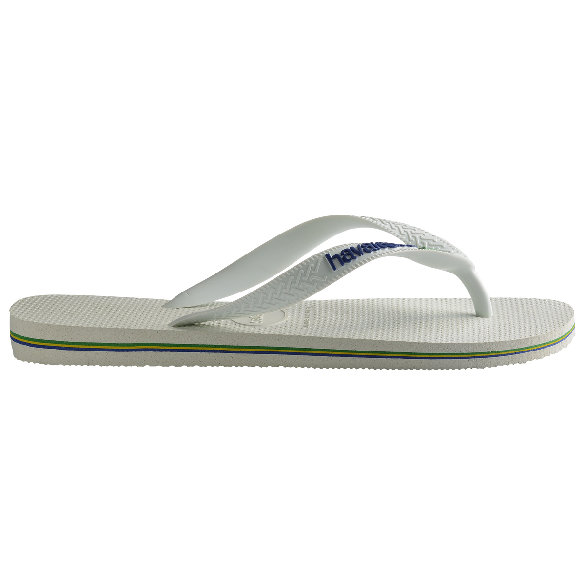 Sandalia Hombre Brasil Havaiana Blanco