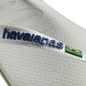 Sandalia Hombre Brasil Havaiana Blanco